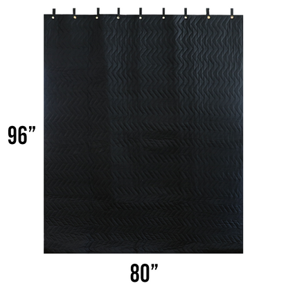 Boxer Tools XL Pro Studio Sound Dampening Blanket 96" x 80" - Thick Material - Metal Grommets - Light Blocker, Acoustic Treatment Blanket, Insulated, Sound Reducing