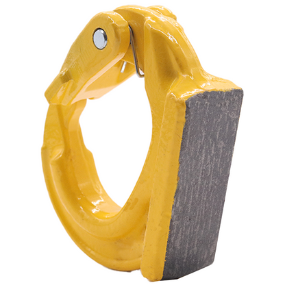 Heavy-Duty 2-Ton Weld-On Anchor Hooks with Safety Latch - G80 Construction