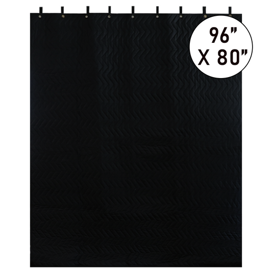 Boxer Tools XL Pro Studio Sound Dampening Blanket 96" x 80" - Thick Material - Metal Grommets - Light Blocker, Acoustic Treatment Blanket, Insulated, Sound Reducing