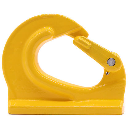 Heavy-Duty 8-Ton Weld-On Anchor Hooks with Safety Latch - G80 Construction