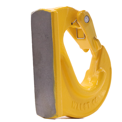 Heavy-Duty 8-Ton Weld-On Anchor Hooks with Safety Latch - G80 Construction