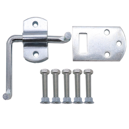 Complete Truck Corner Gate Latch Kit with Bolts and Nuts: Easy Install, Secure Hold