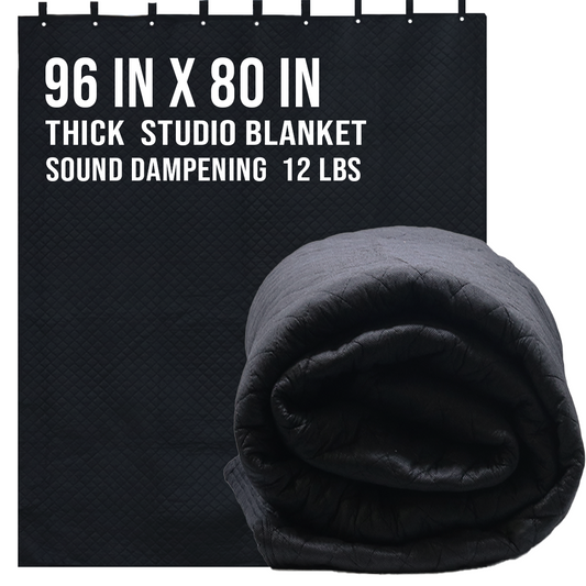 Boxer 96" x 80" Duo-Tone Acoustic Blanket with Non-Woven Quilting